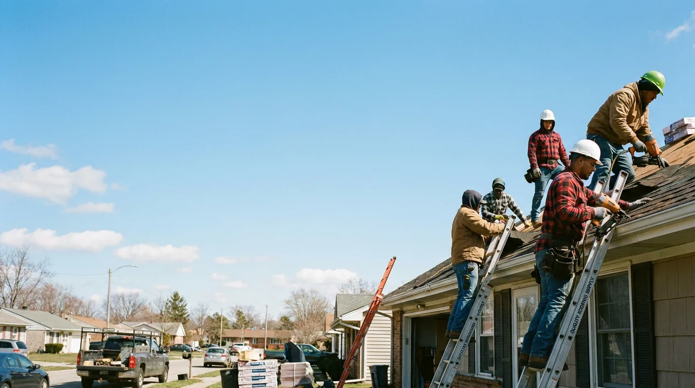 Roofing in Merritt, MI near me